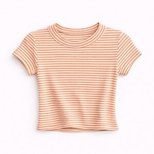 Brandy Melville Red Stripped Tee